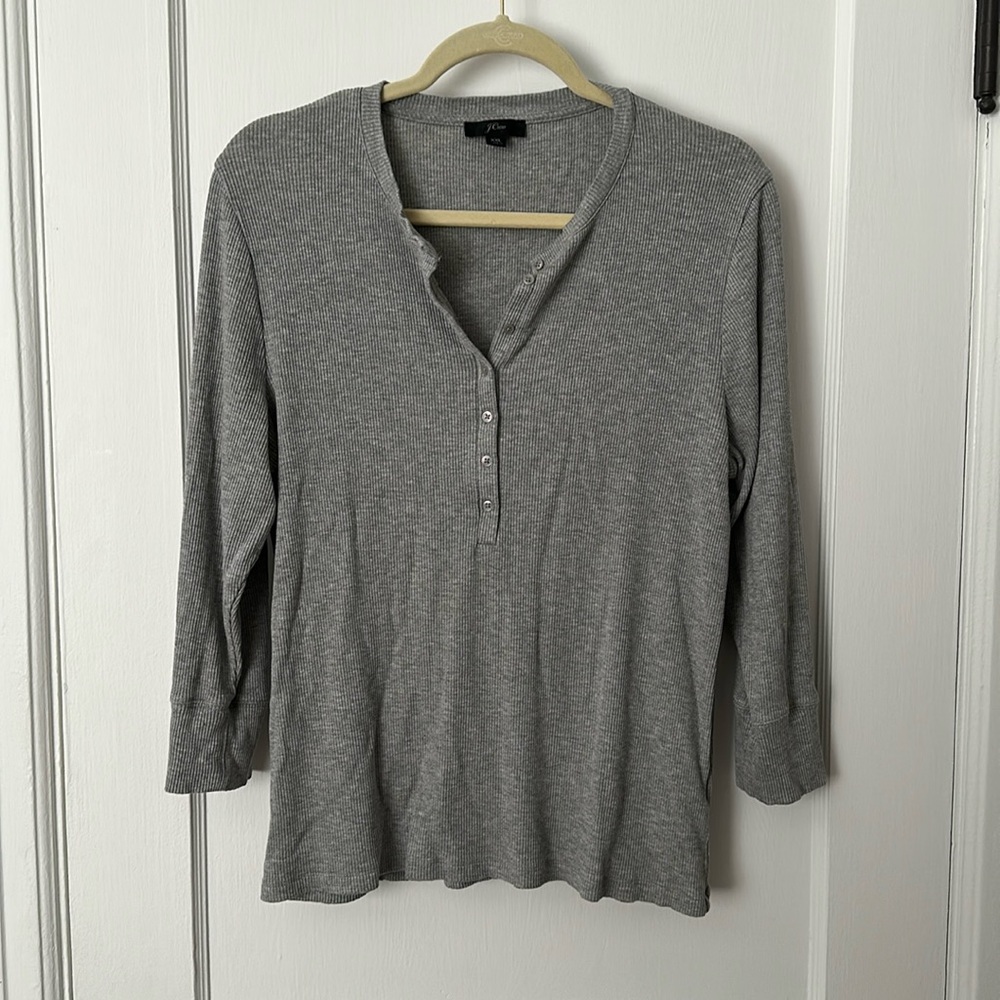JCrew 3/4 Sleeve Top